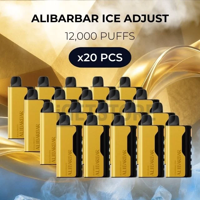 20 PCS – Alibarbar Ice Adjust 12000 Puffs