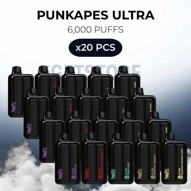 20 PCS – Punkapes Ultra 6000 Puffs