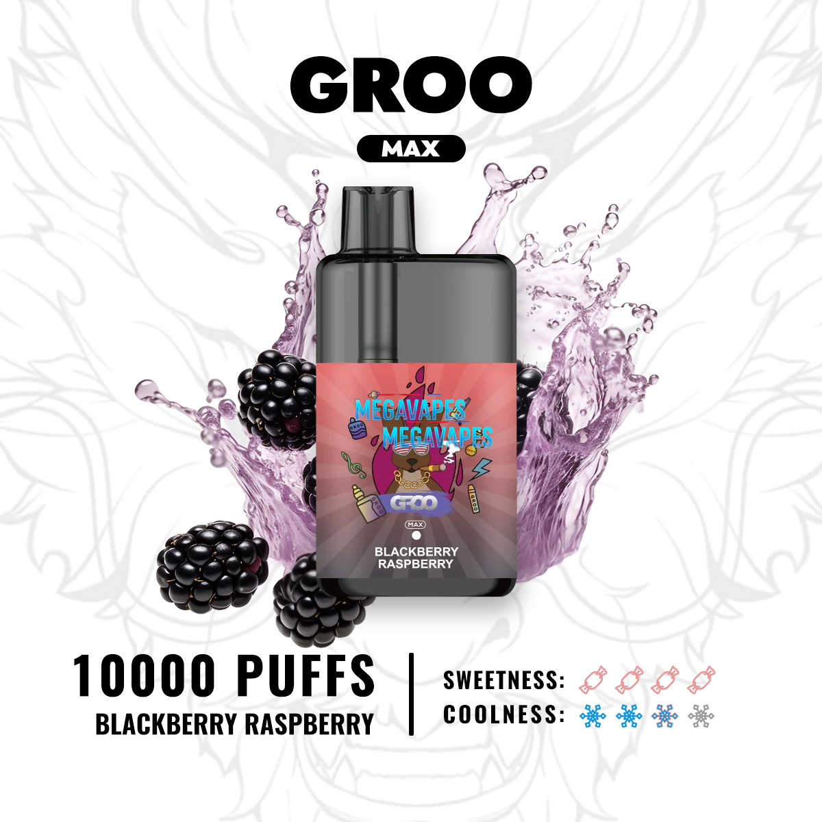 GROO MAX – BLACKBERRY RASPBERRY - Image 2
