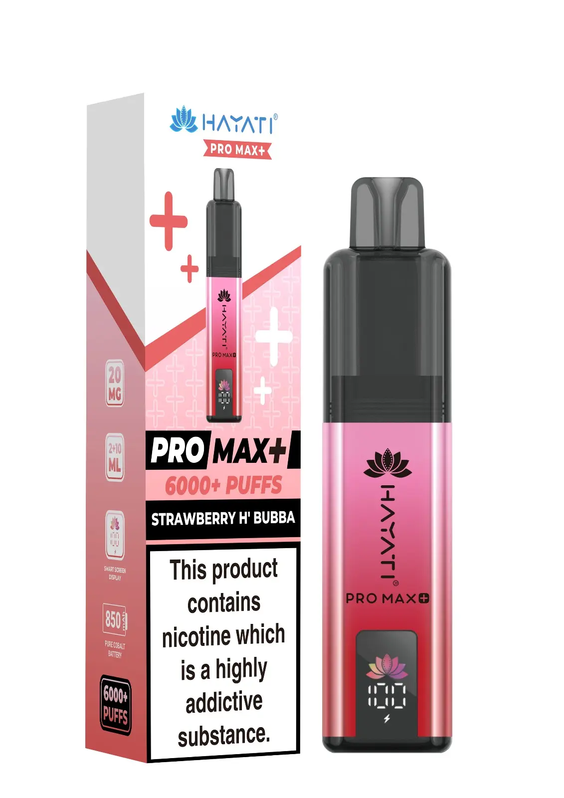 Hayati Pro Max Plus 6000 Puffs Prefilled Pod kit