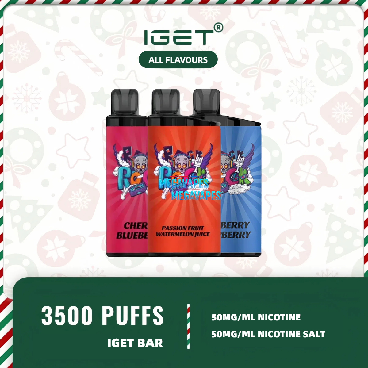 IGET BAR – ALL FLAVOURS IN ONE