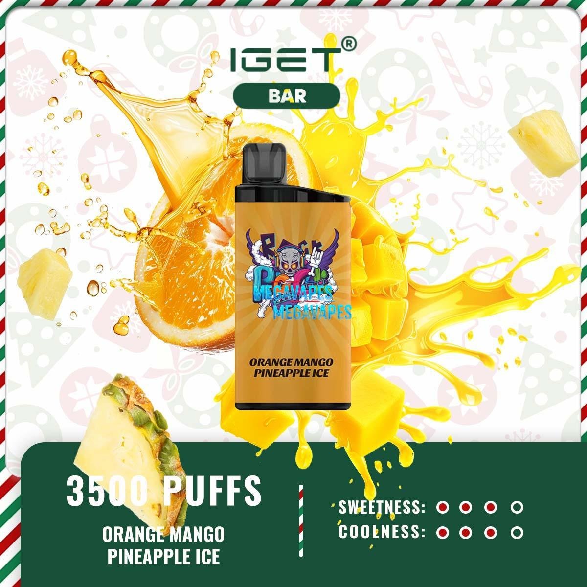 IGET BAR – ORANGE MANGO PINEAPPLE ICE - Image 2