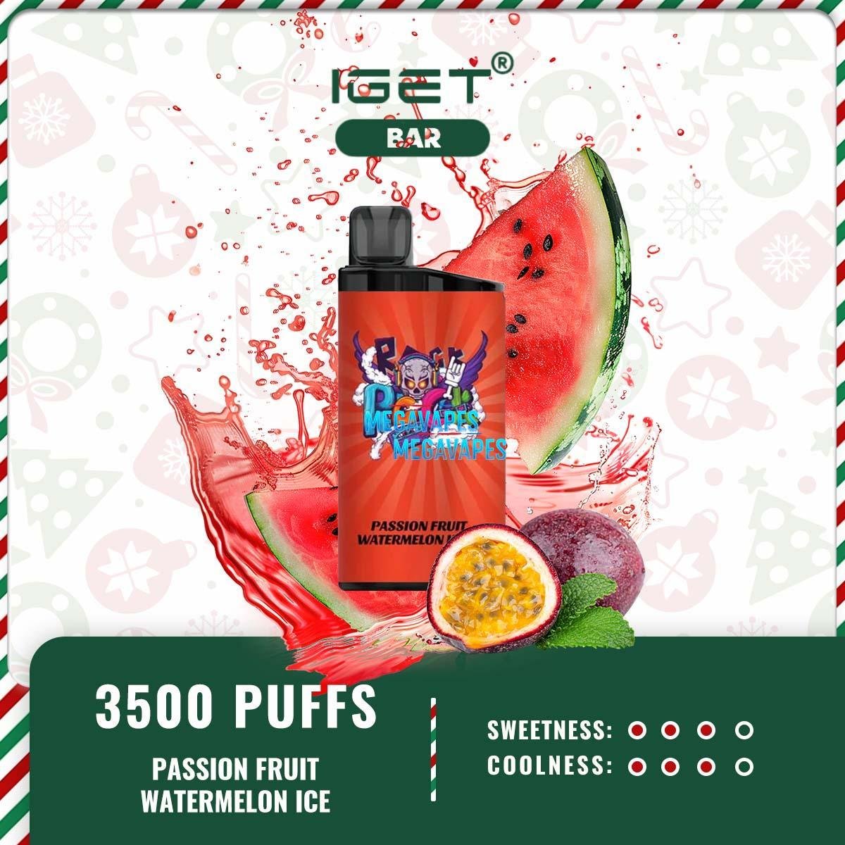 IGET BAR – PASSION FRUIT WATERMELON JUICE - Image 2