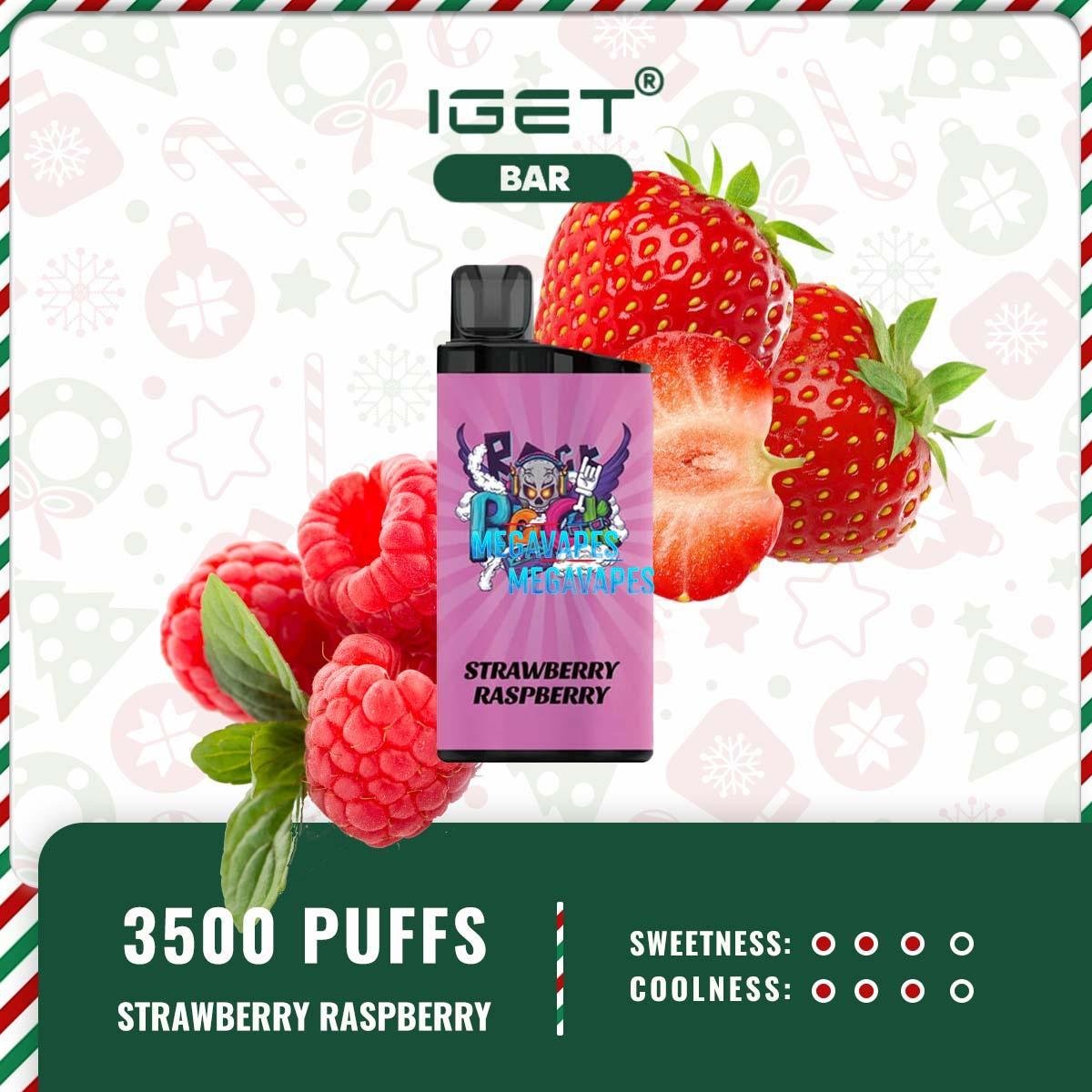 IGET BAR – STRAWBERRY RASPBERRY - Image 2