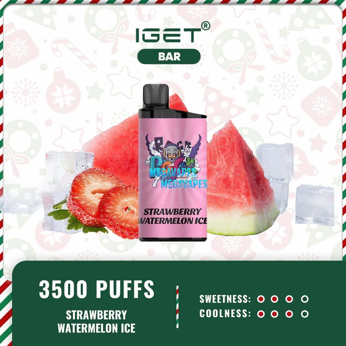 IGET BAR – STRAWBERRY WATERMELON ICE - Image 2