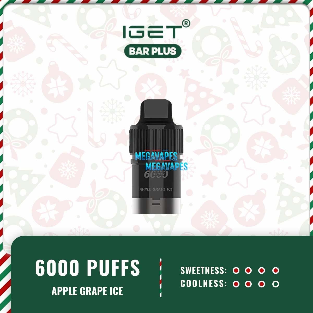 IGET BAR PLUS POD ONLY – APPLE GRAPE ICE