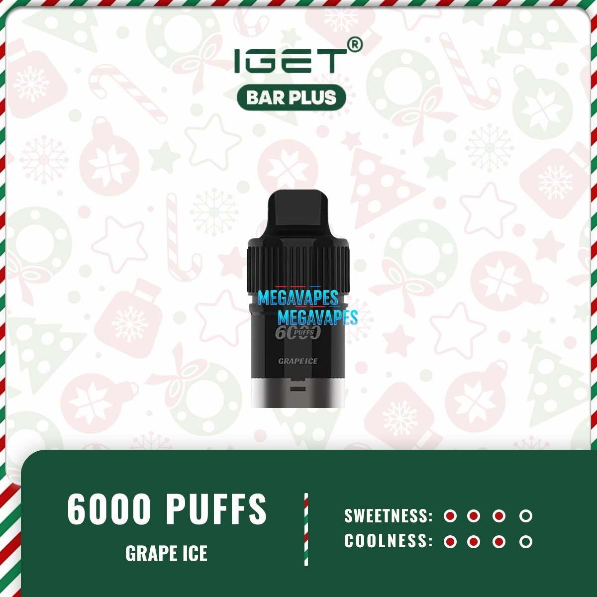 IGET BAR PLUS POD ONLY – GRAPE ICE