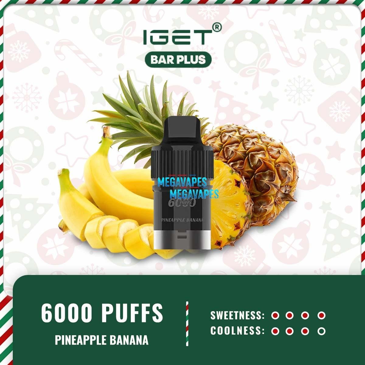 IGET BAR PLUS POD ONLY – PINEAPPLE BANANA - Image 2
