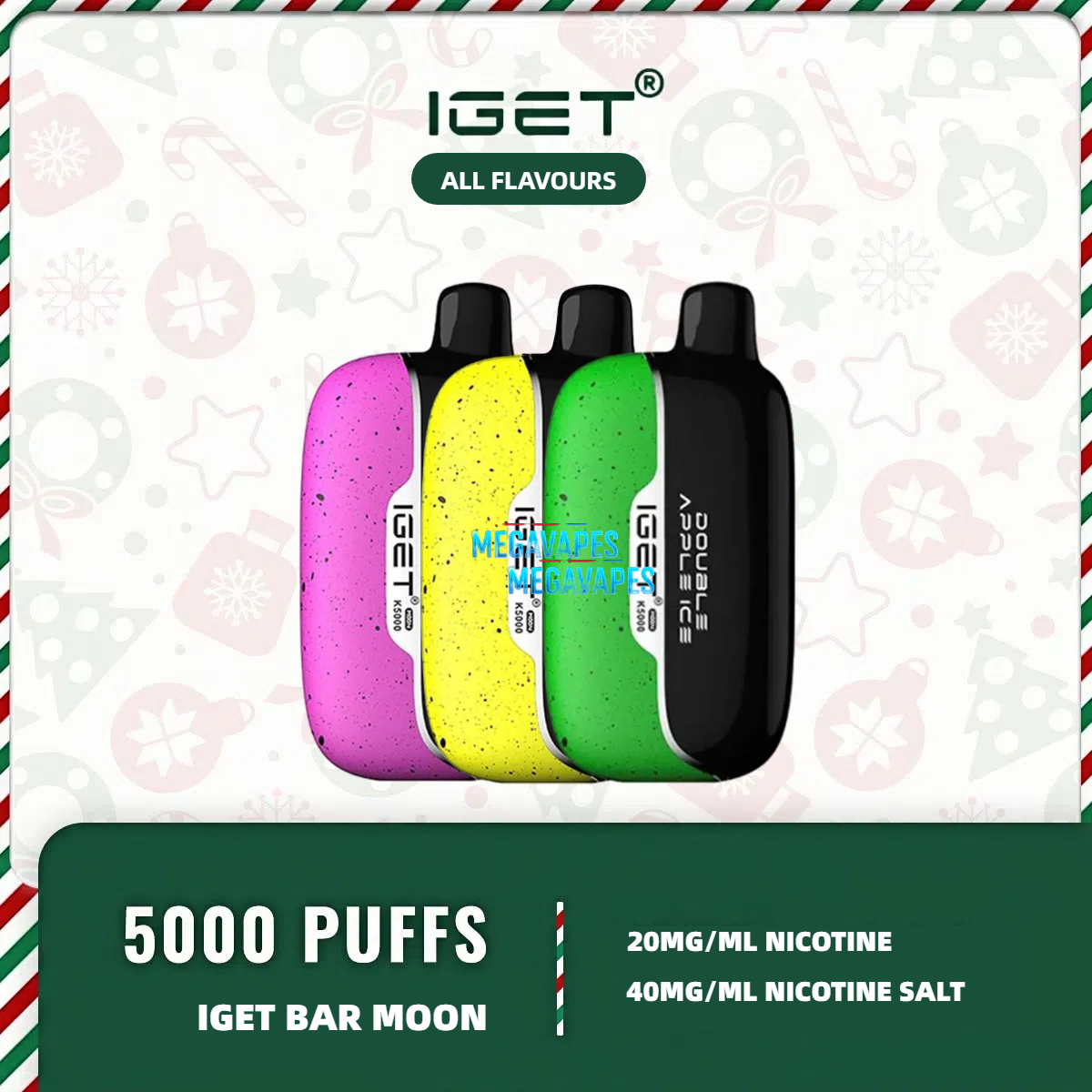 IGET MOON K5000 – ALL FLAVOURS IN ONE