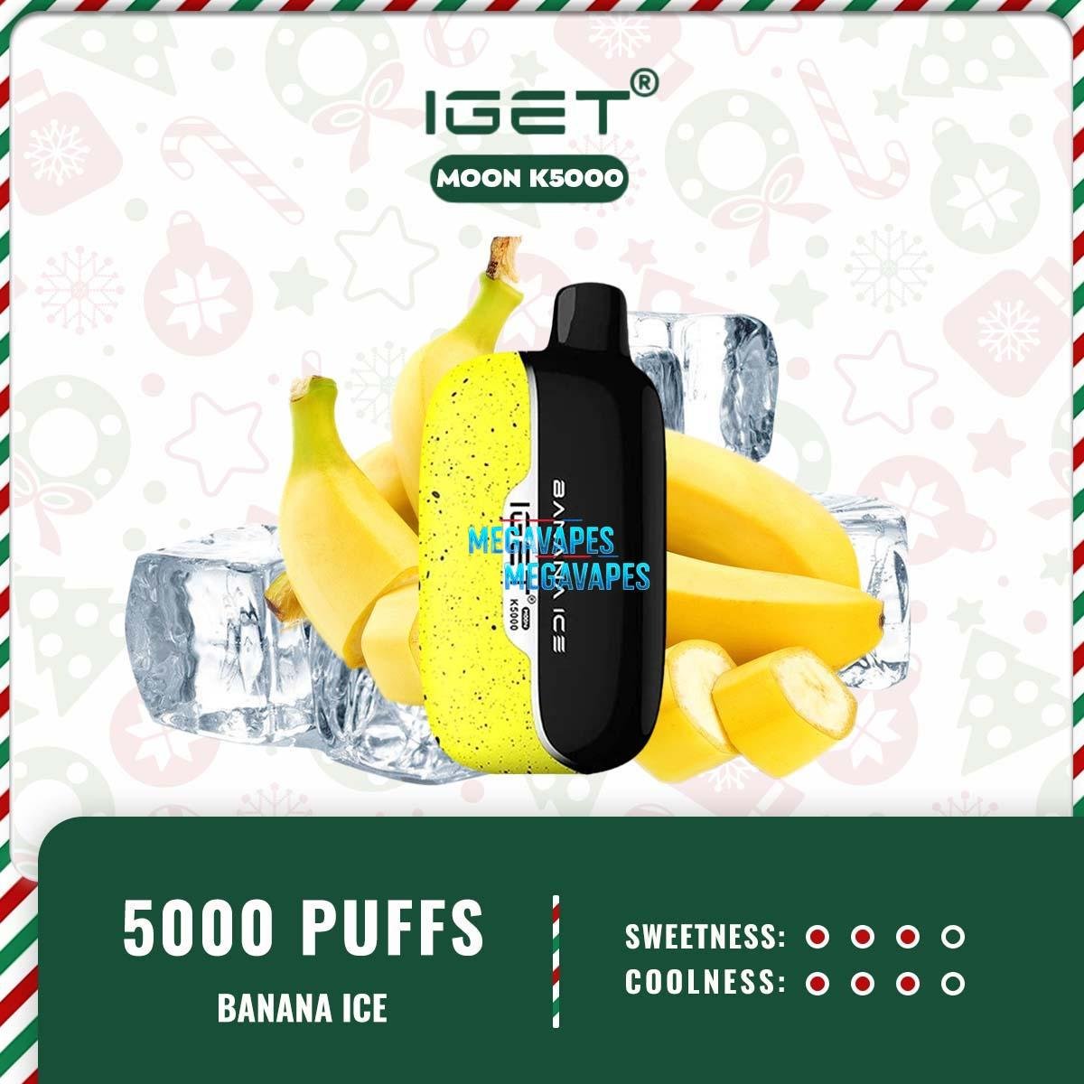 IGET MOON K5000 – BANANA ICE - Image 2