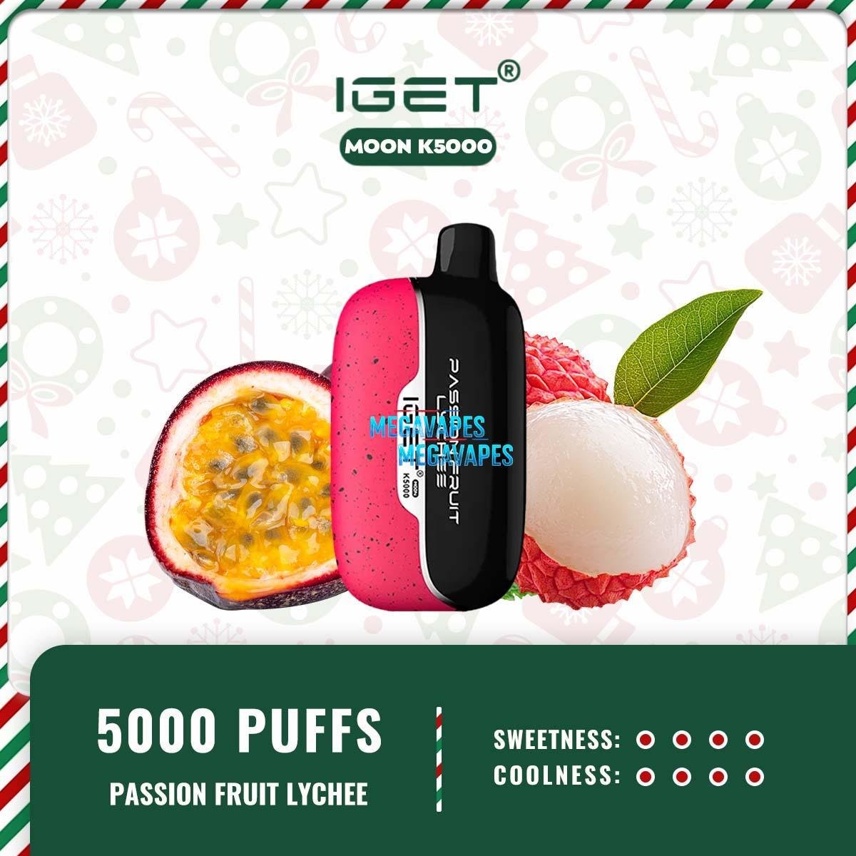 IGET MOON K5000 – PASSION FRUIT LYCHEE - Image 2