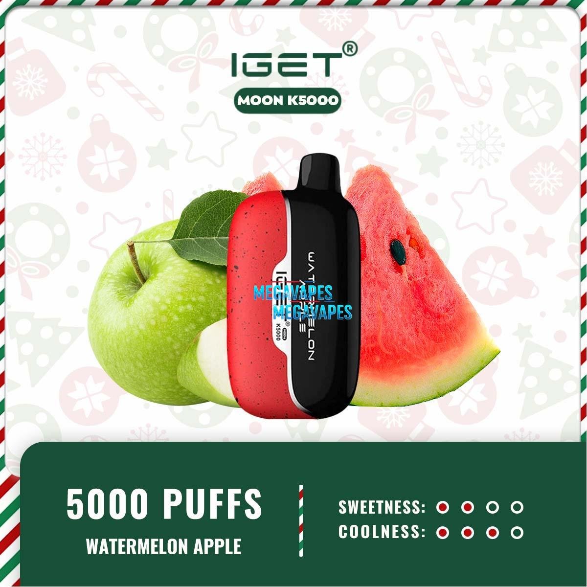 IGET MOON K5000 – WATERMELON APPLE - Image 2
