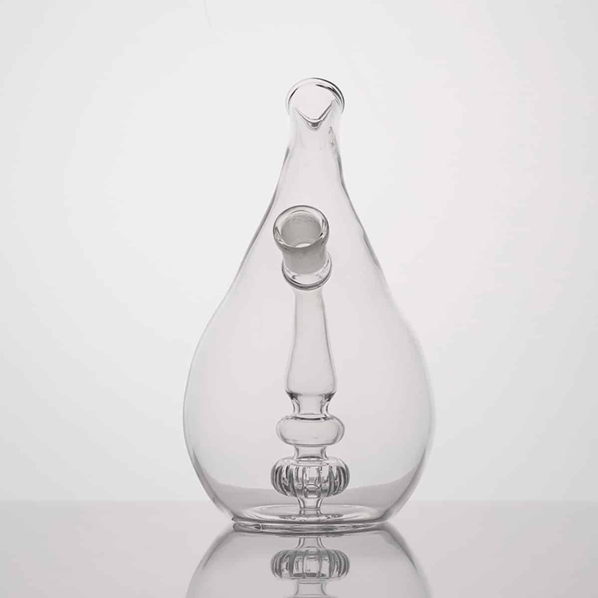 POTV Teardrop Glass Bubbler - Image 4