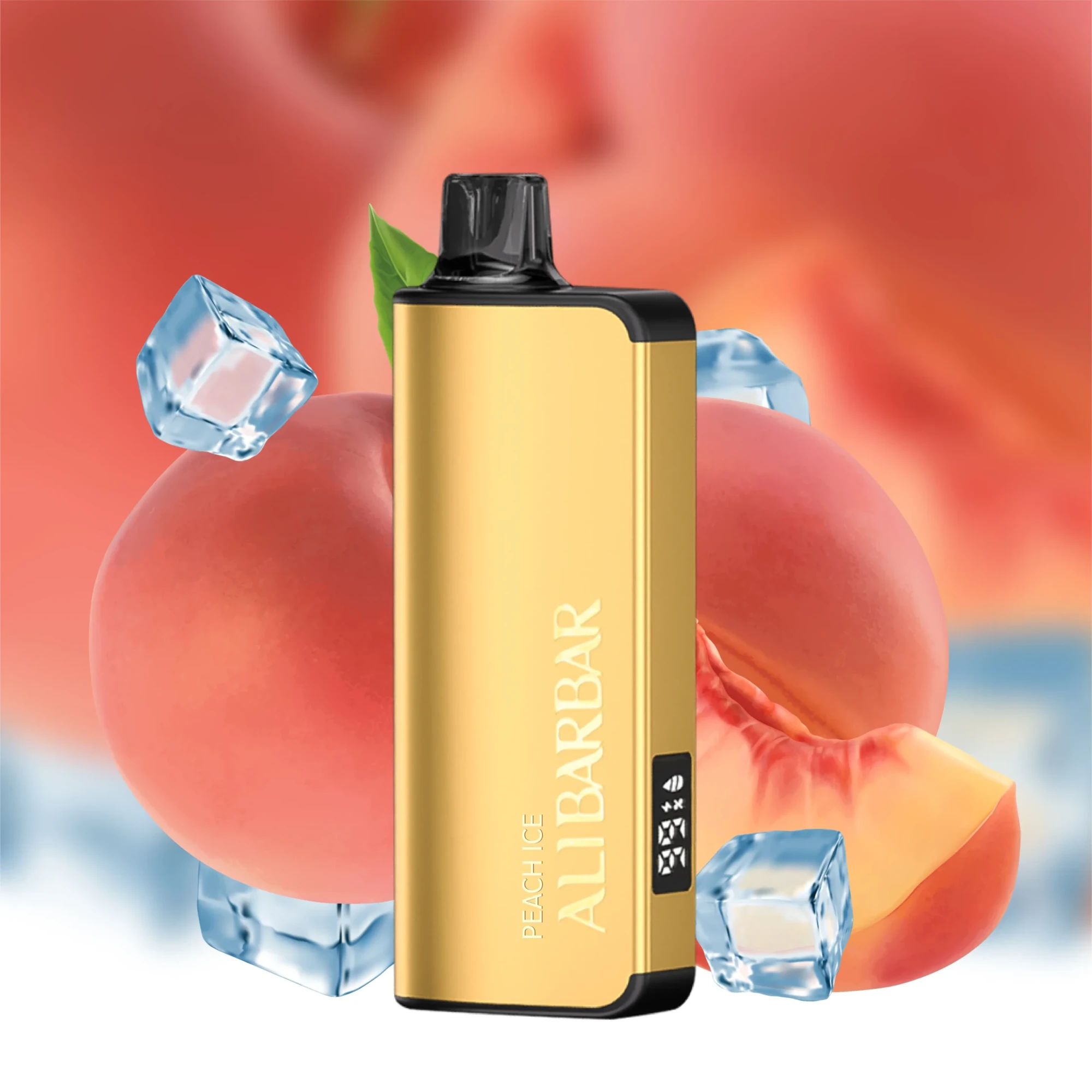 ALIBARBAR INGOT 9000 Puffs Peach Ice — Disposable Vape Australia