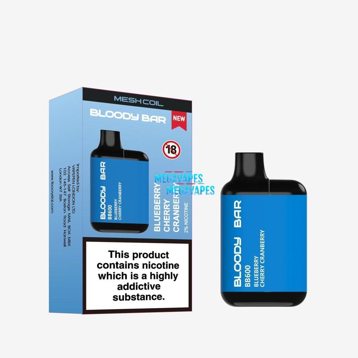 Bloody Bar BB600 Prefilled Pod Vape