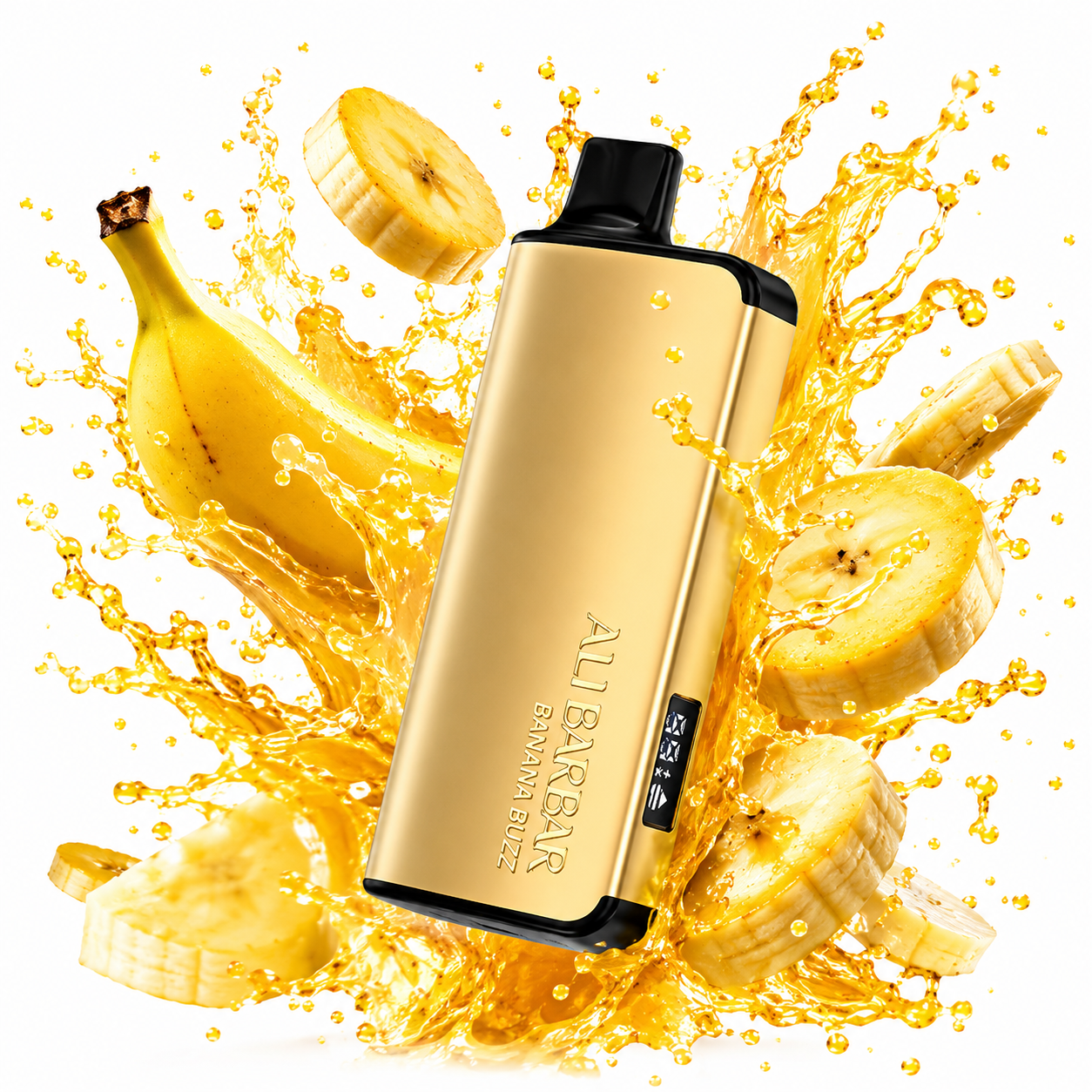 Buy Alibarbar Ingot Banana Buzz 9000 Puffs