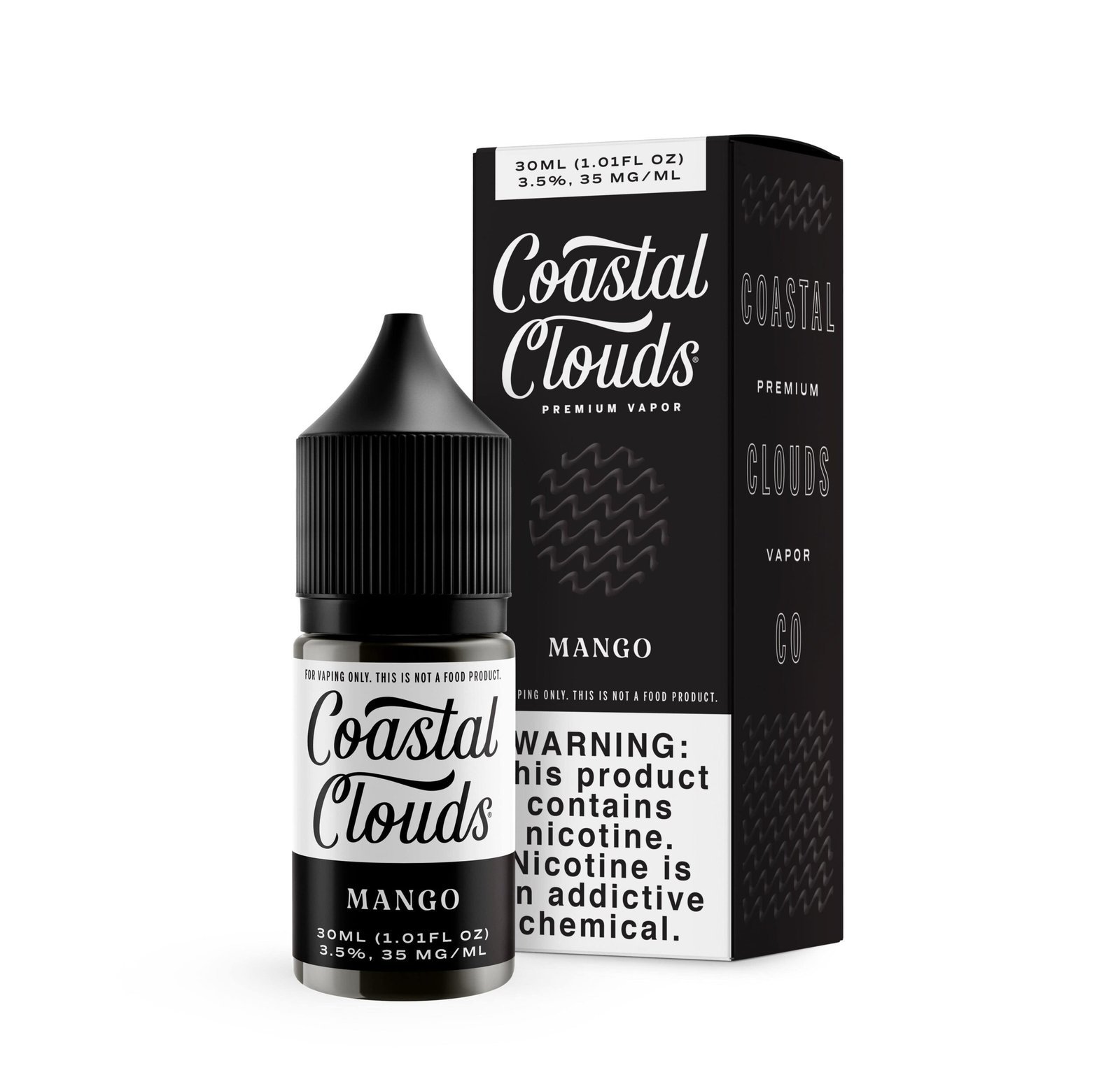 Coastal Clouds Saltwater Mango 30ml Nic Salt Vape Juice