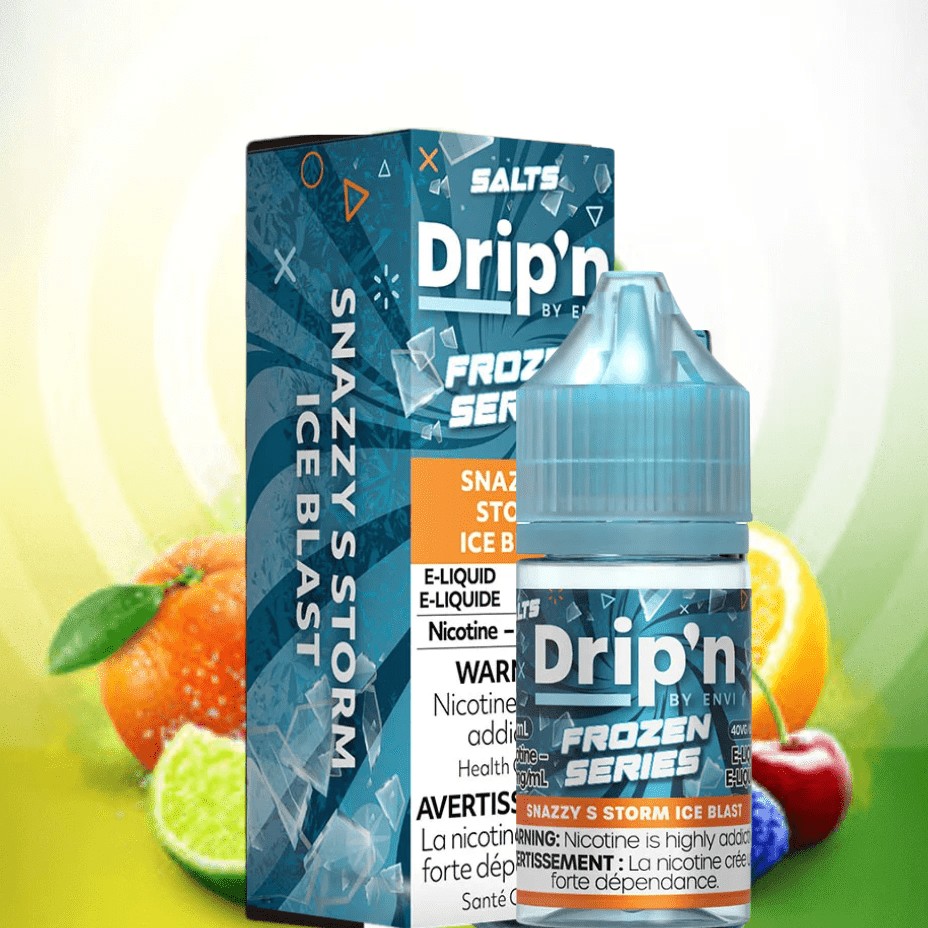 Drip’n by Envi Frozen Salt-Snazzy S Storm ICED - Image 2