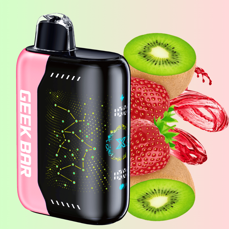 Geek Bar Pulse X 25K Disposable Vape – Strawberry Kiwi - Image 2