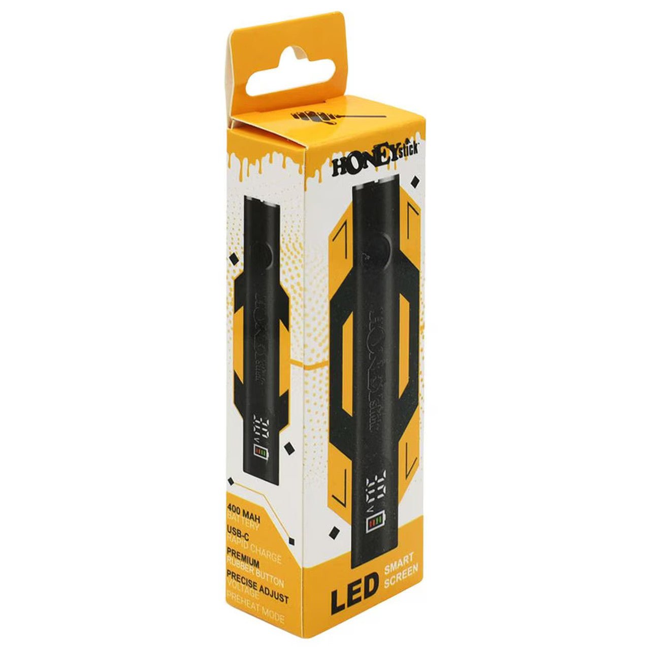 HoneyStick – 510 Twist Digital LED Stick Battery - Image 2