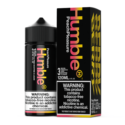 Peach Pleasure 120ml TF Vape Juice – Humble Juice Co.