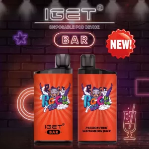 IGET BAR PASSIONFRUIT WATERMELON – 3500 PUFFS