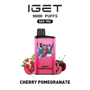 IGET BAR PRO 10000 CHERRY POMEGRANATE
