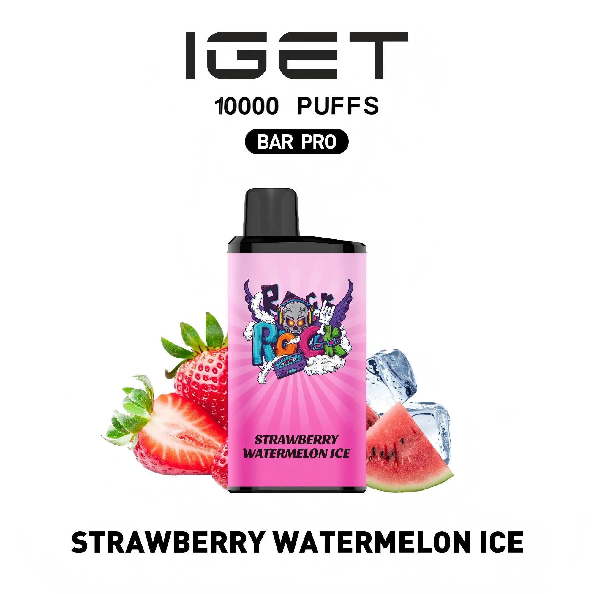 IGET Bar Pro 10000 Puffs Strawberry Watermelon Ice — Disposable Vape Australia