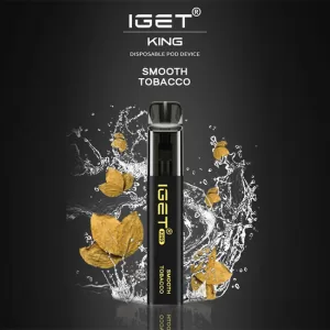 IGET KING SMOOTH TOBACCO – 2600 PUFFS
