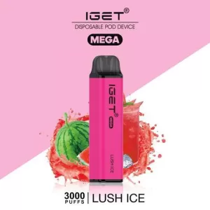 IGET MEGA LUSH ICE – 3000 PUFFS