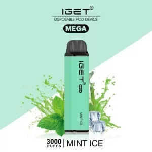 IGET MEGA MINT ICE – 3000 PUFFS