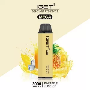 IGET PINEAPPLE JUICE ICE – 3000 PUFFS