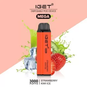 IGET STRAWBERRY KIWI ICE – 3000 PUFFS