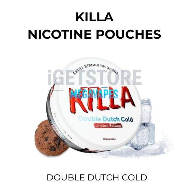KILLA Nicotine Pouches – Double Dutch Cold
