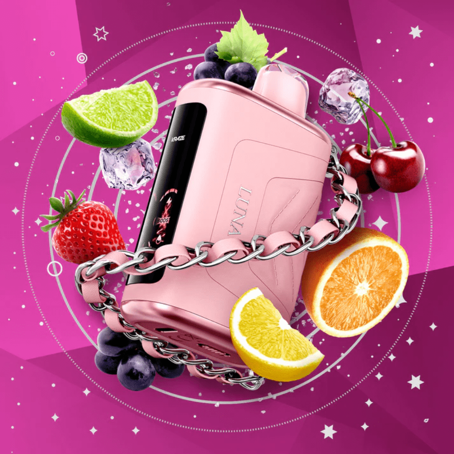 Kraze Luna 42K Disposable Vape – Fruit Jewel Ice - Image 2