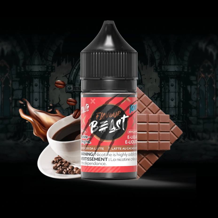 Loco Cocoa Latte Iced Salts by Flavour Beast E-Liquid - Image 2