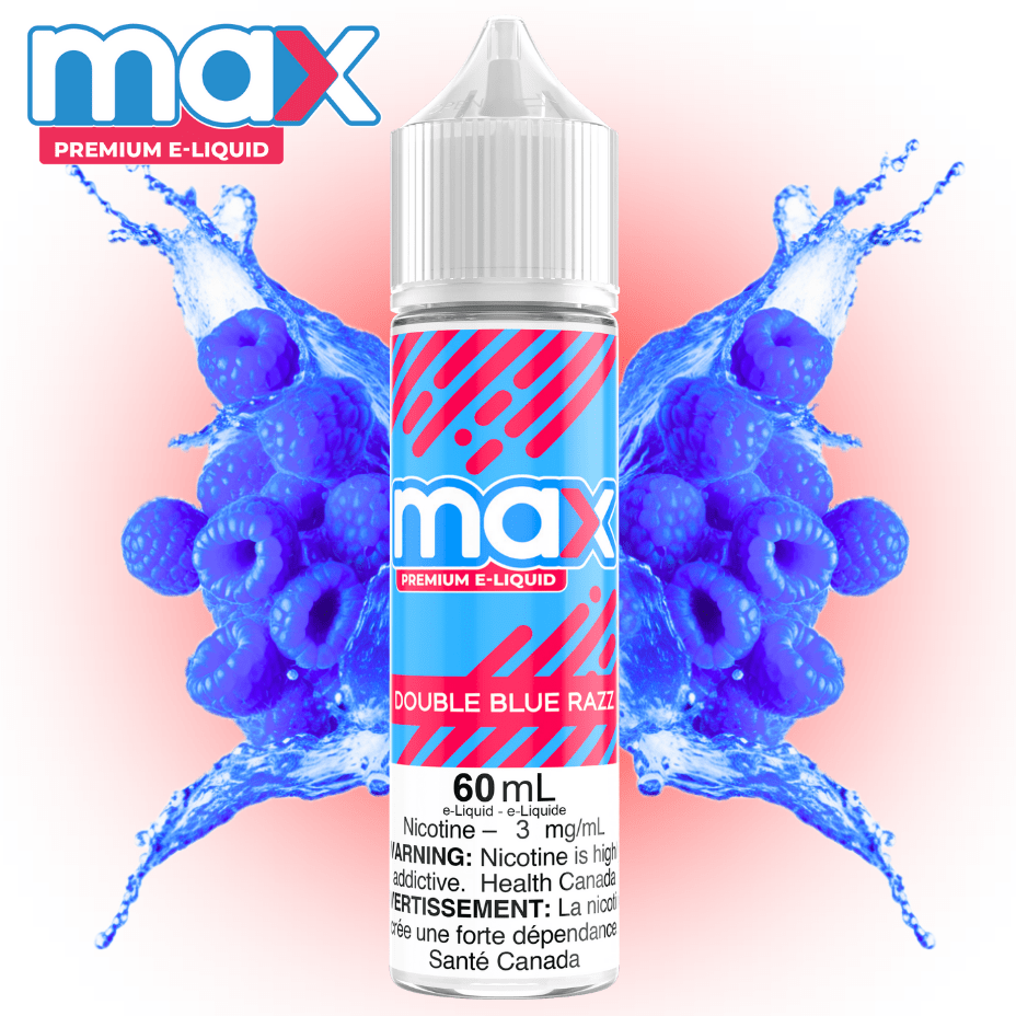 Max E-Liquid – Double Blue Razz - Image 2