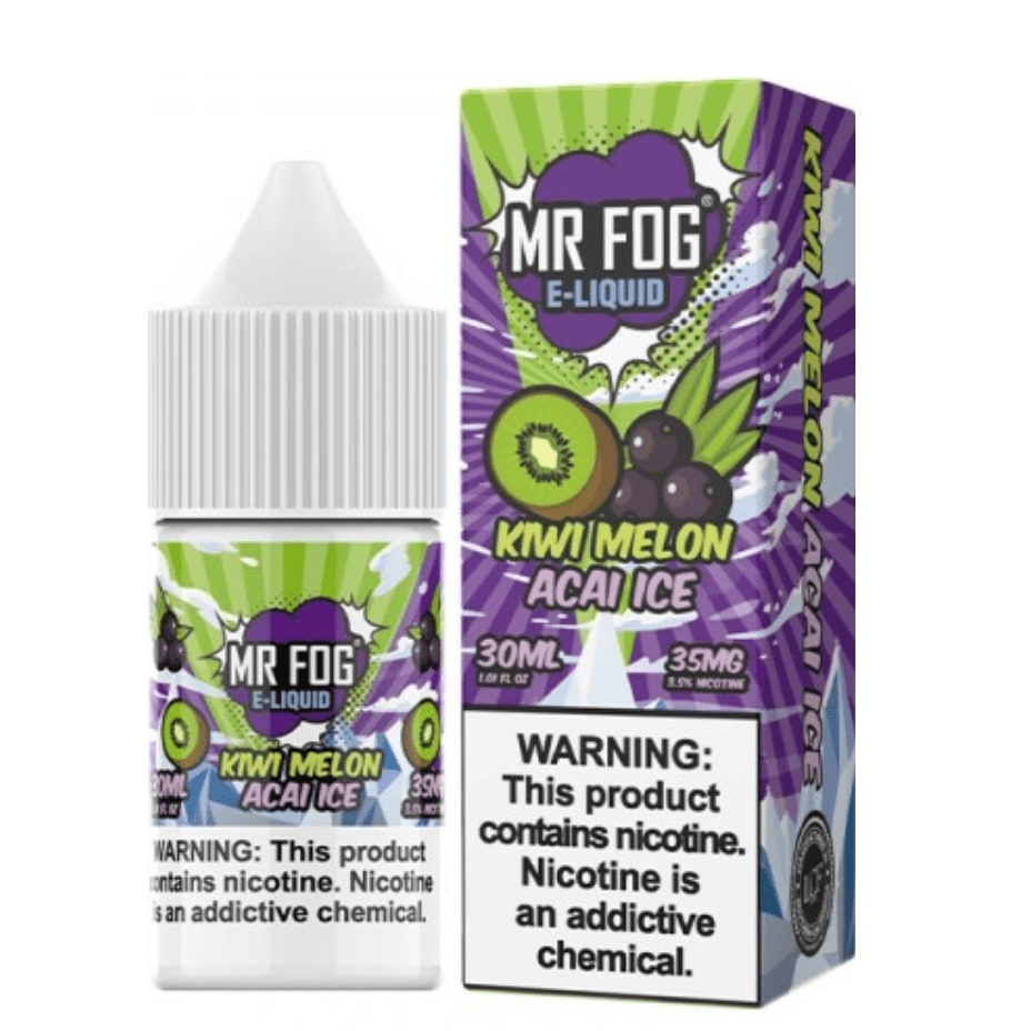 Mr. Fog Salt-Kiwi Melon Acai Ice-30ml - Image 2