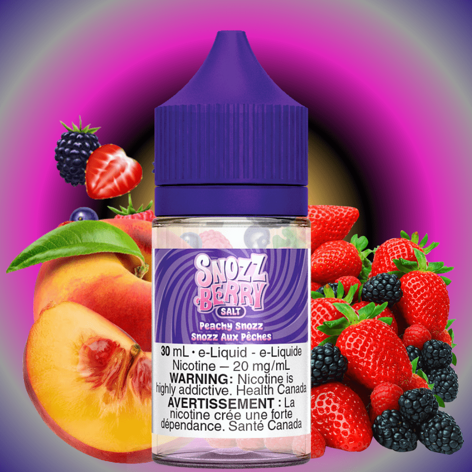 Peach Snozz Salt By Snozzberry E-Liquid - Image 2