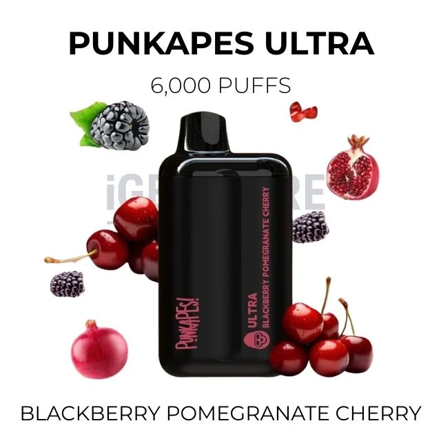 Punkapes Ultra 6000 – Blackberry Pomegranate Cherry