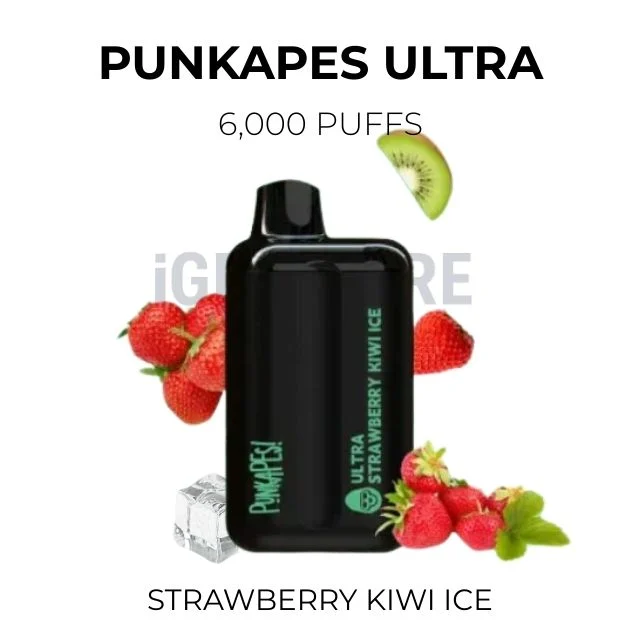 Punkapes Ultra 6000 – Strawberry Kiwi