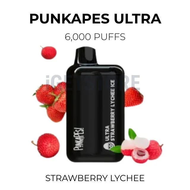 Punkapes Ultra 6000 – Strawberry Lychee