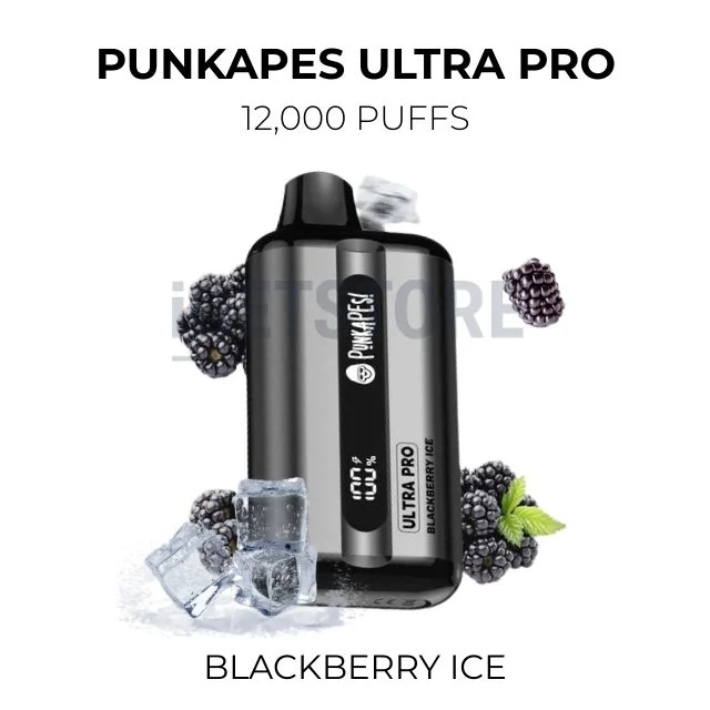 Punkapes Ultra Pro 12000 Puffs – Blackberry
