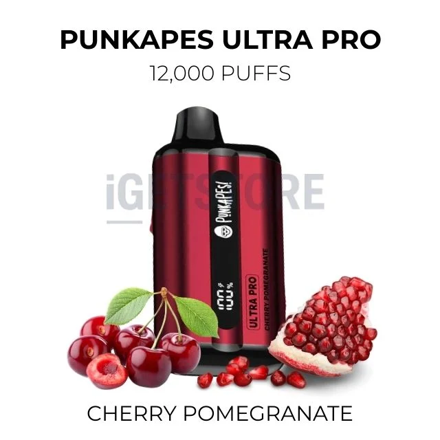 Punkapes Ultra Pro 12000 Puffs – Cherry Pomegranate