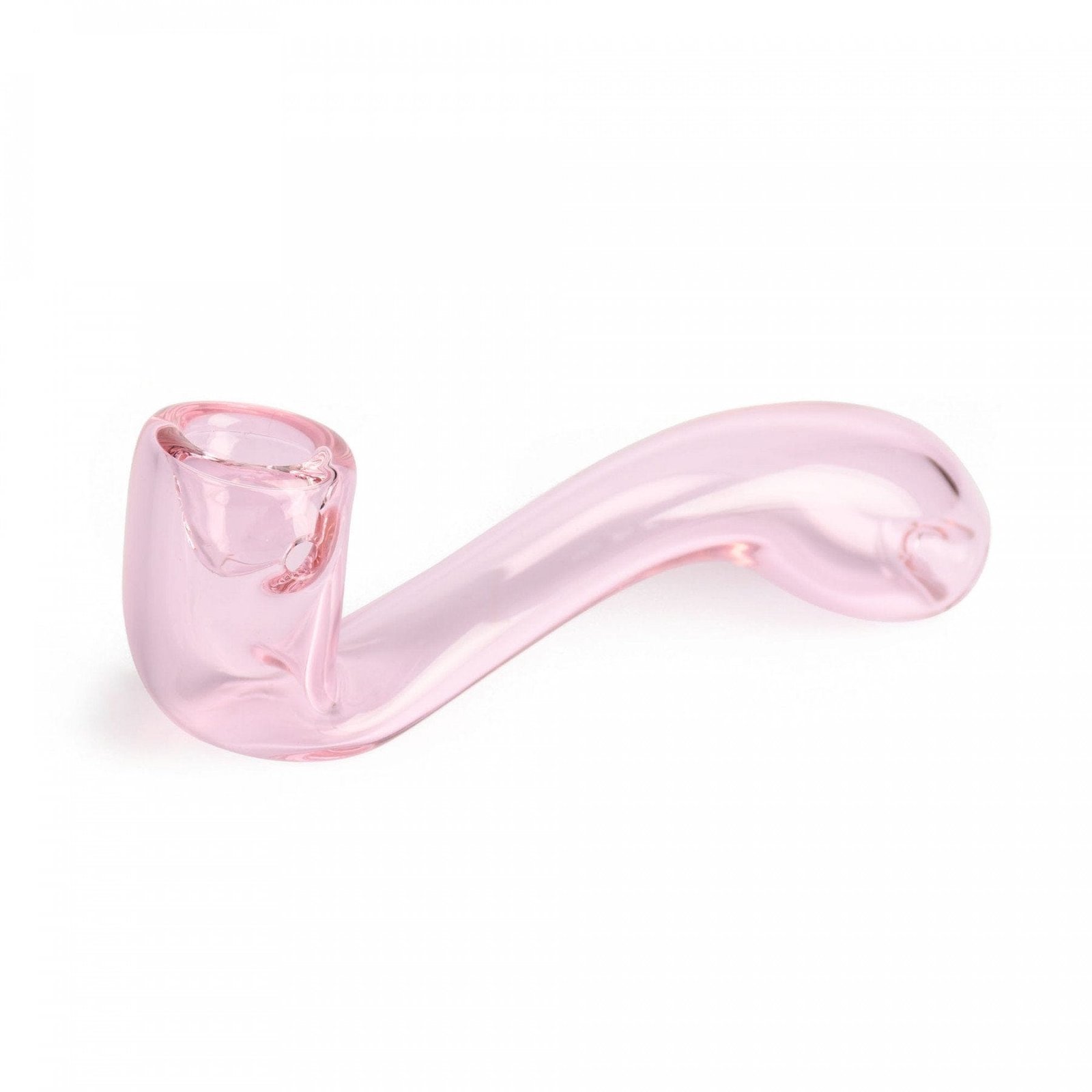 Red Eye Glass Sherlock Hand Pipe 5.5″ - Image 6