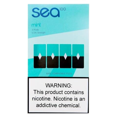 Sea 100 Mint 4 Pods