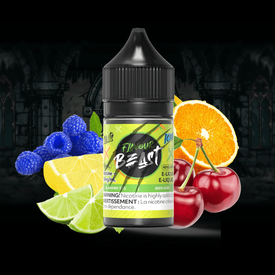 Slammin’ STS Iced Salts by Flavour Beast E-Liquid - Image 2