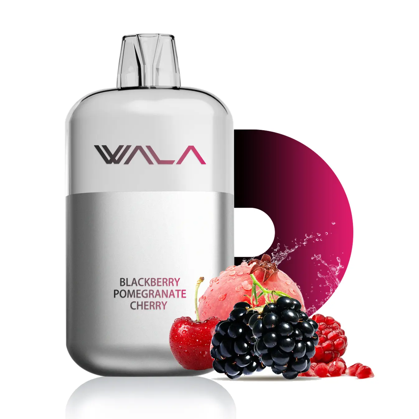 WALA POP Blackberry Pomegranate Cherry 10000 Puffs Device