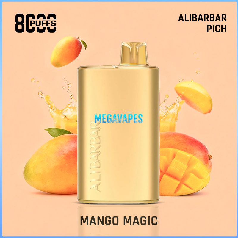 Alibarbar Rich Mango Magic 8000 Puffs