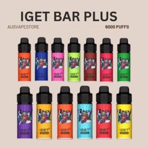 BULK 10 PCS – IGET BAR PLUS – 6000 PUFFS